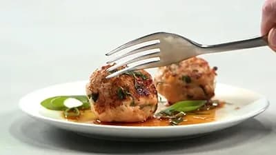 Basil Chicken Meatballs